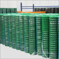 Mesh filo in ferro saldato zincato rivestito in PVC verde